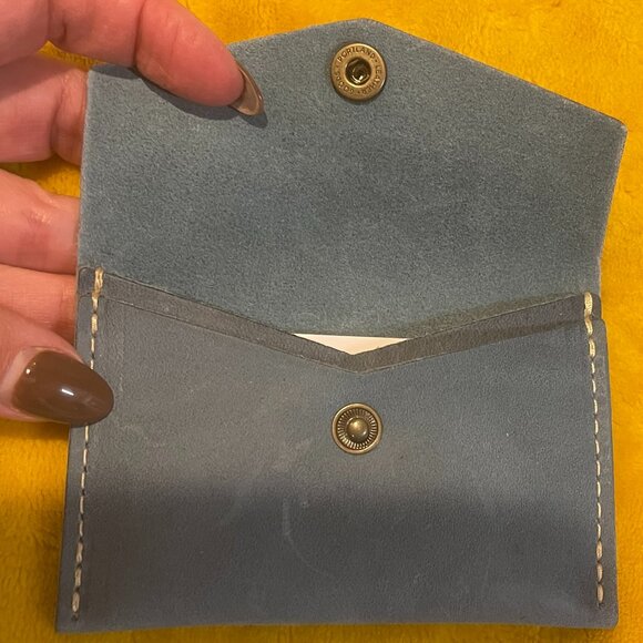 Portland Leather Mini Envelope Wallet - Picture 4 of 7